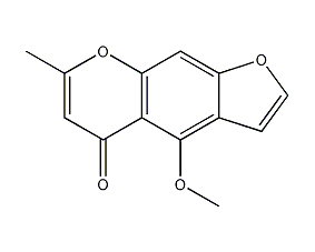 甲氧呋豆素結構式